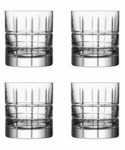 Orrefors Street Old Fashioned Whiskyglas 27cl 4-pack