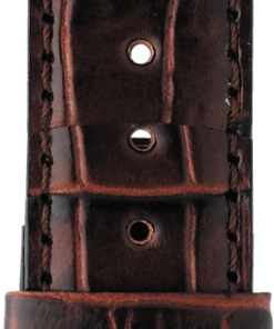 Visodate - Brunt läderband utan lås. OBS endast bandet! T610014569