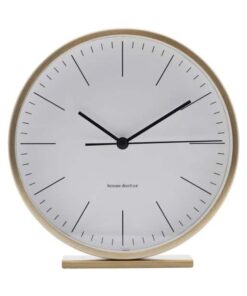 House Doctor Klocka, Hannah, Guld, dia: 15 cm