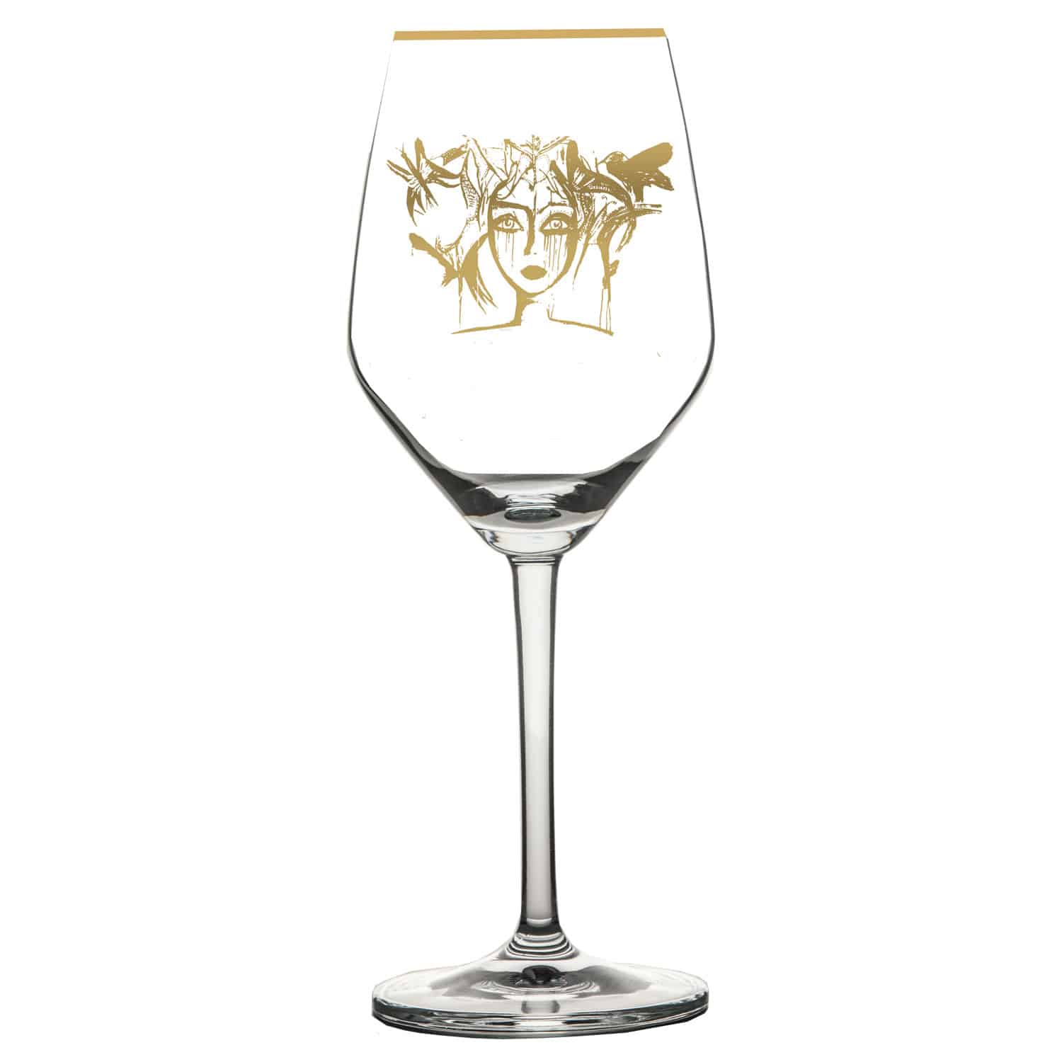 Rosé/Vitvinsglas Slice of Life Gold 40 cl