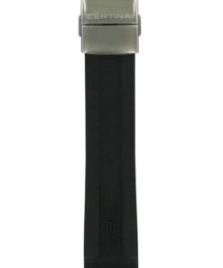 Certina DS Podium Svart Gummiarmband med Spänne