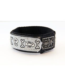 GUL Armband Velcro Std Fanny Bones Grey 18mm - 20mm