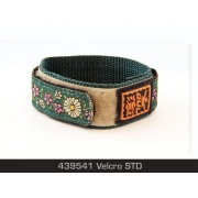 GUL Armband Velcro Std Flowers Green 18mm - 20mm