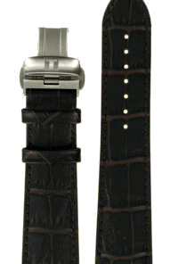 Tissot Brunt Läderarmband 23/20mm