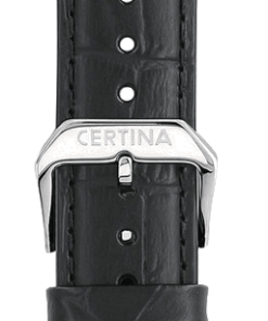 Certina DS Caimano Black Leather Strap 20/18