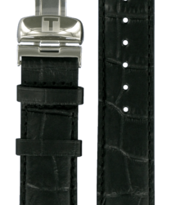 Tissot PR100 / Automatic 3 Black Leather Strap 19/18mm