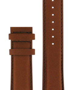 Brunt läderband utan lås 20/18 MM passar till Podium