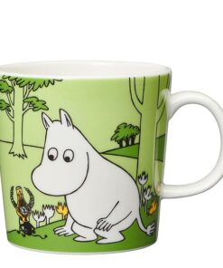 Mumin Mugg 0,3L Mumintrollet gräsgrön