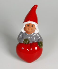 ROLF BERG, TOMTEGUMMA MED HJÄRTA 15 CM