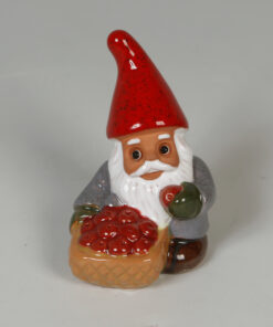 TOMTAR ROLF BERG, MICROTOMTE MED ÄPPELKORG 7 CM