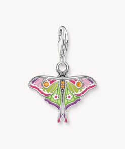 Thomas Sabo - hängsmycke färgglad mal silver