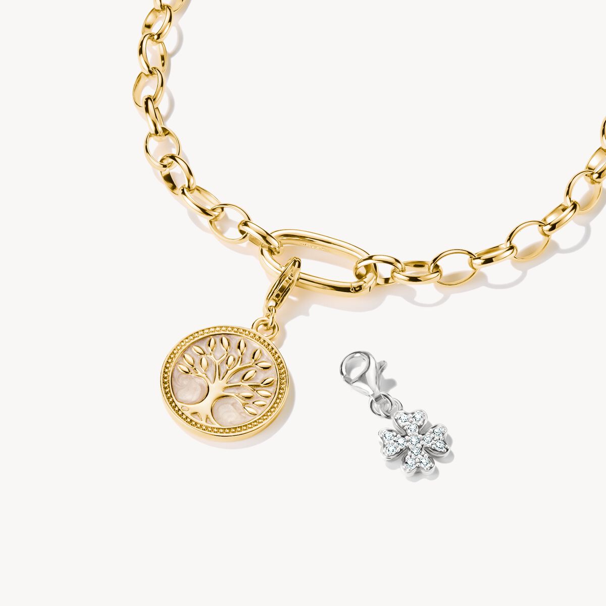 Thomas Sabo -Charm-hängsmycke klöverblad - Bild 2