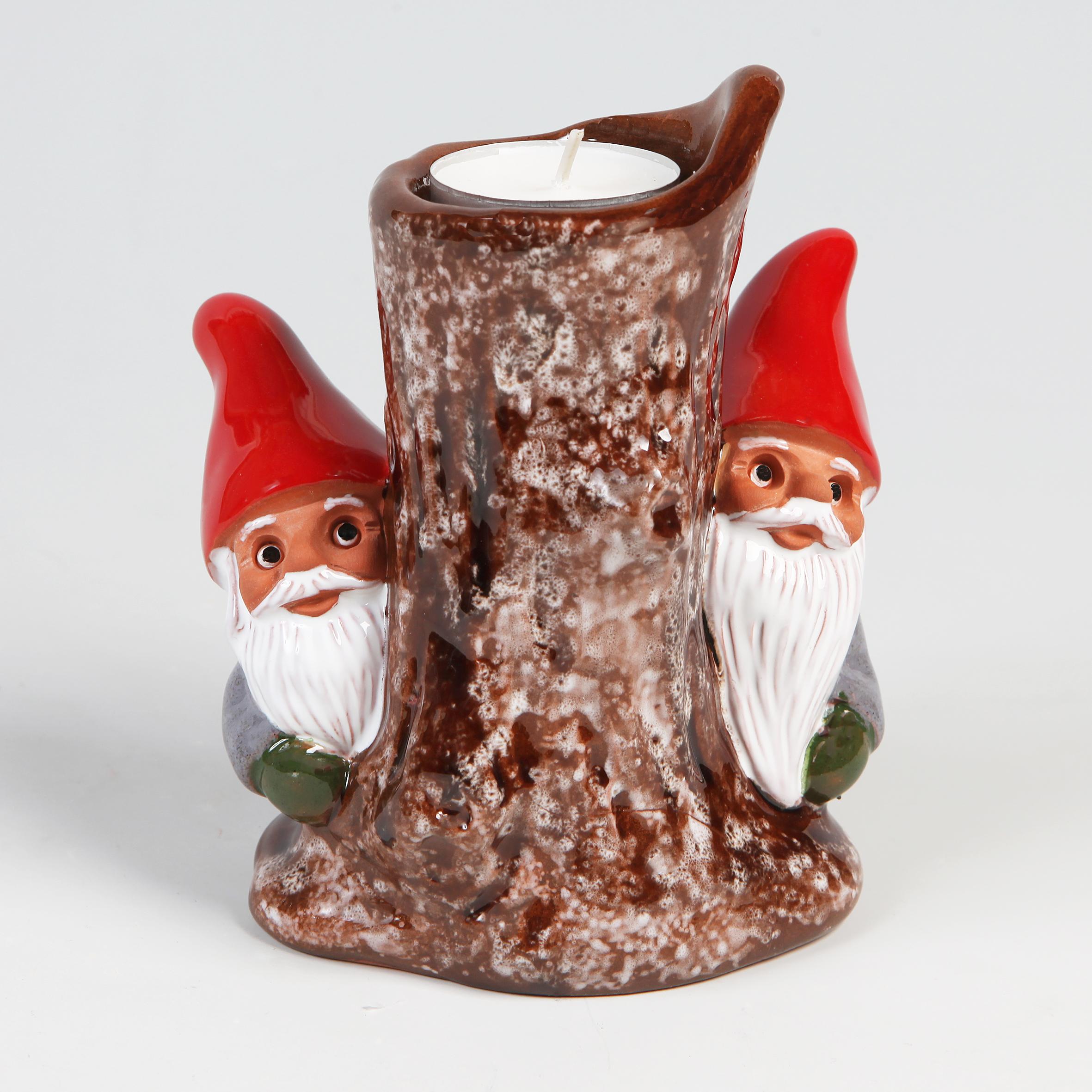 Rolf berg Tomtar med Stubbe & V-ljus