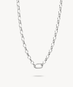 Charm-halsband med en Connect-Link silver