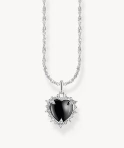 Halsband med hjärt-hänge Heart Romance silver