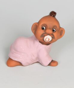 Trollbaby Kryper Rosa 8 cm
