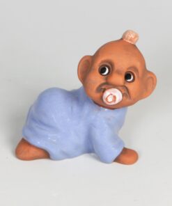 Trollbaby Kryper Blå 8 cm