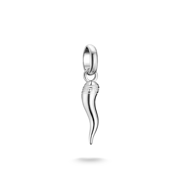 Charm-hängsmycke Cornicello Connect Silver