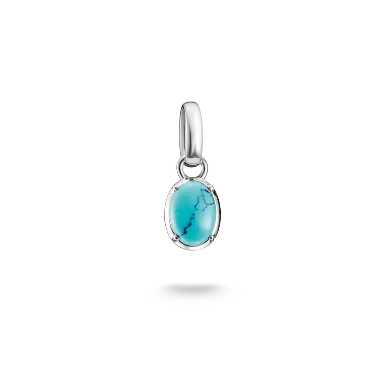 Charm-hängsmycke födelsesten december Connect Silver