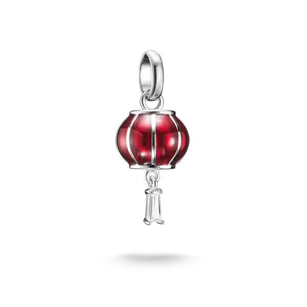 Charm-hänge Lampion Connect silver