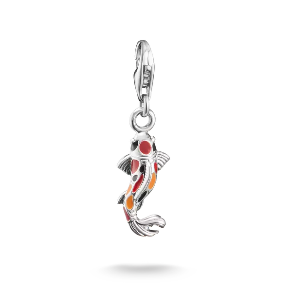 Charm-hängsmycke Koi Original Silver