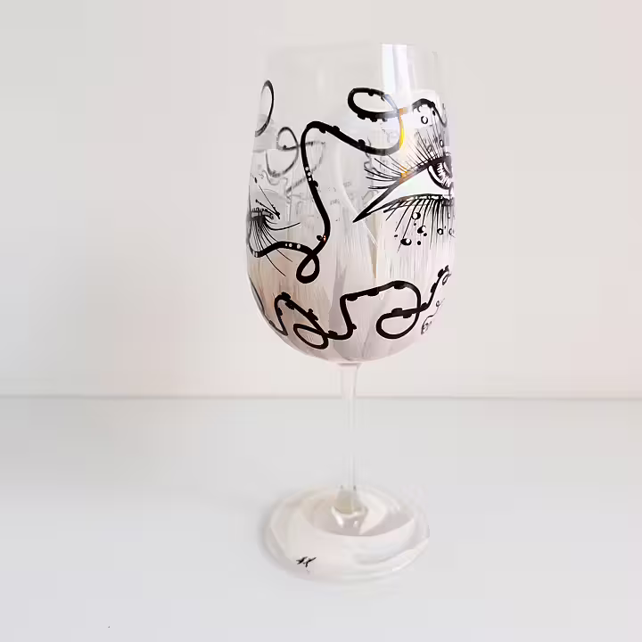 Gabriélla - Rödvinsglas