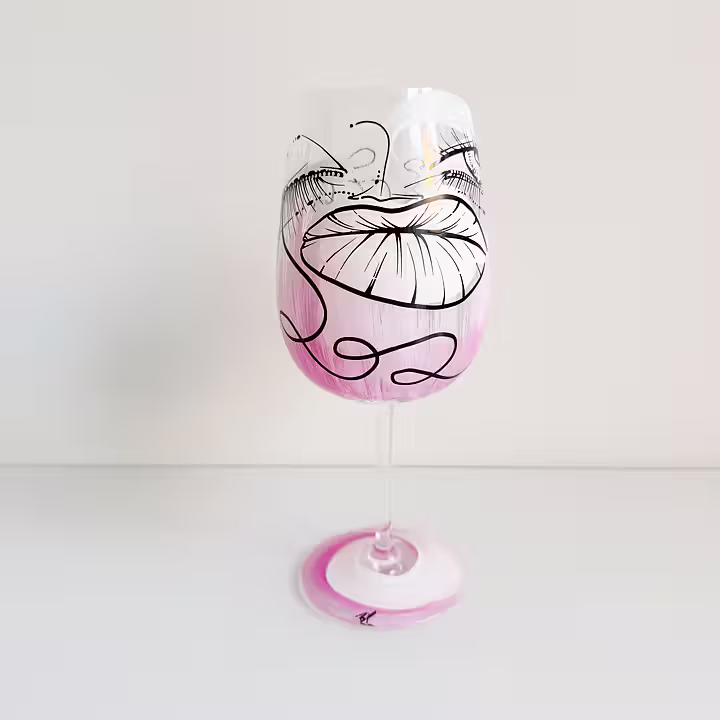 Gabriélla - Rödvinsglas