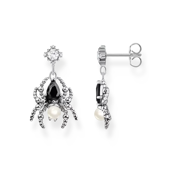 Örhängen Spindel Spider Romance silver