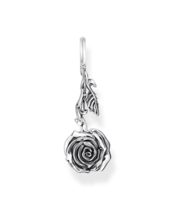 hängsmycke Midnight Rose i silver