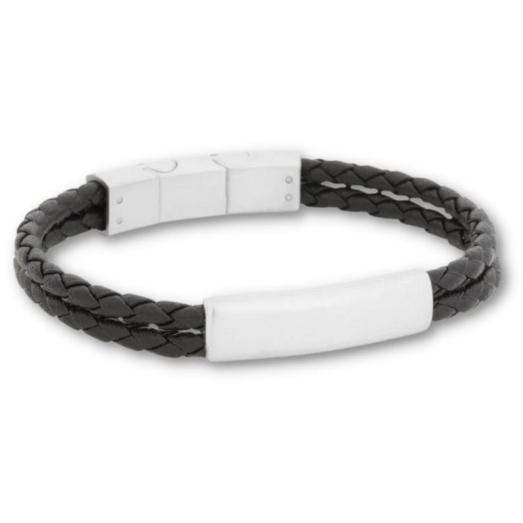bY Billgren-Luis Läderarmband