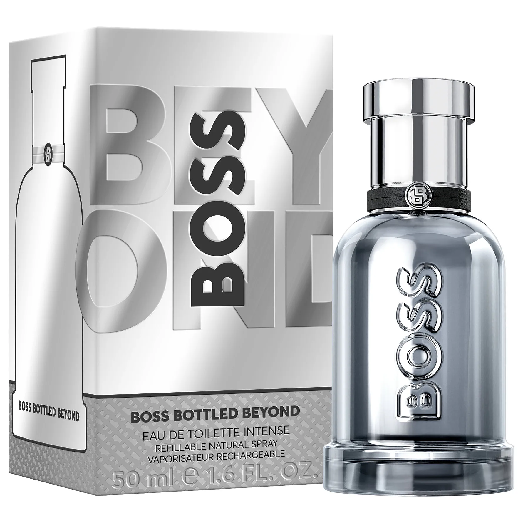 Hugo Bottled Beyond For Him Eau de Toilette Intense 50 ml - Bild 3