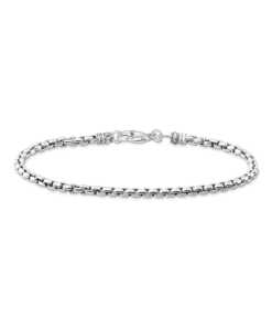 Venezia-armband silver svärtat