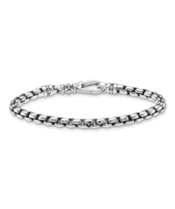 Venezia-armband silver svärtat